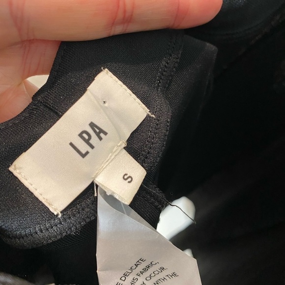 LPA Josette Mini Dress in Black - Picture 2 of 8